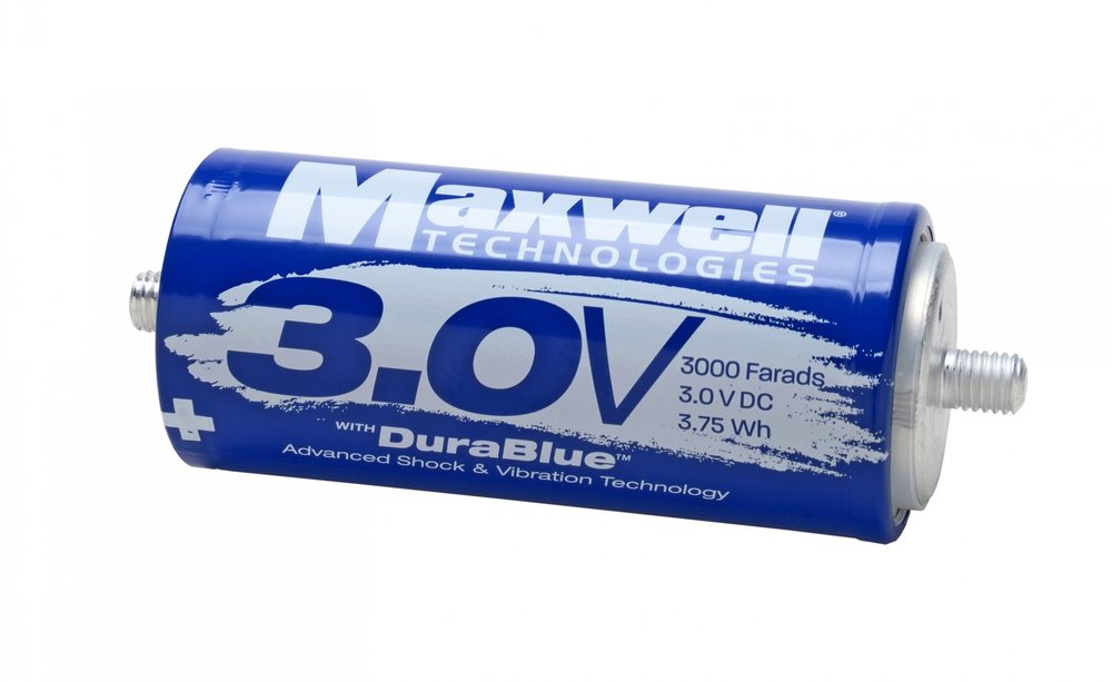 Maxwell Technologies enrichit sa gamme de cellules à ultracondensateurs de grande capacité d'un modèle 3 V